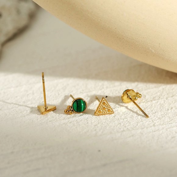 DALVE 2-Pair Stud Earrings Set - Picture 6 of 6